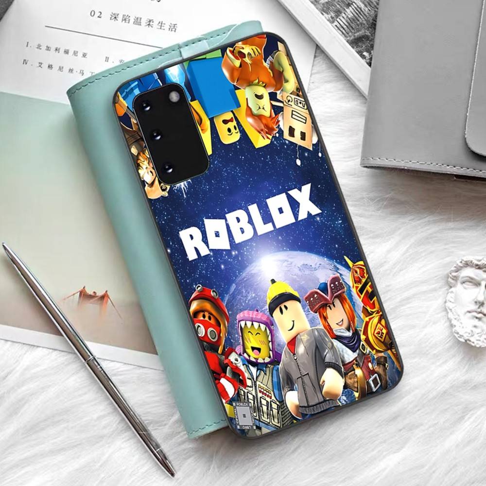 EZ27 R-Robloxs Phone Case For Samsung S 24 Fe 25 Ultra Plus 20 Lite 21 30 22 23 24 22 Ultra 5G Fundas