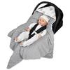 Bebamour Swaddle for Baby Outing Lap Cold Protection Newborns, Supplies, Multi-Purpose Blanket, Blanket, Windbreaker, (Bear)