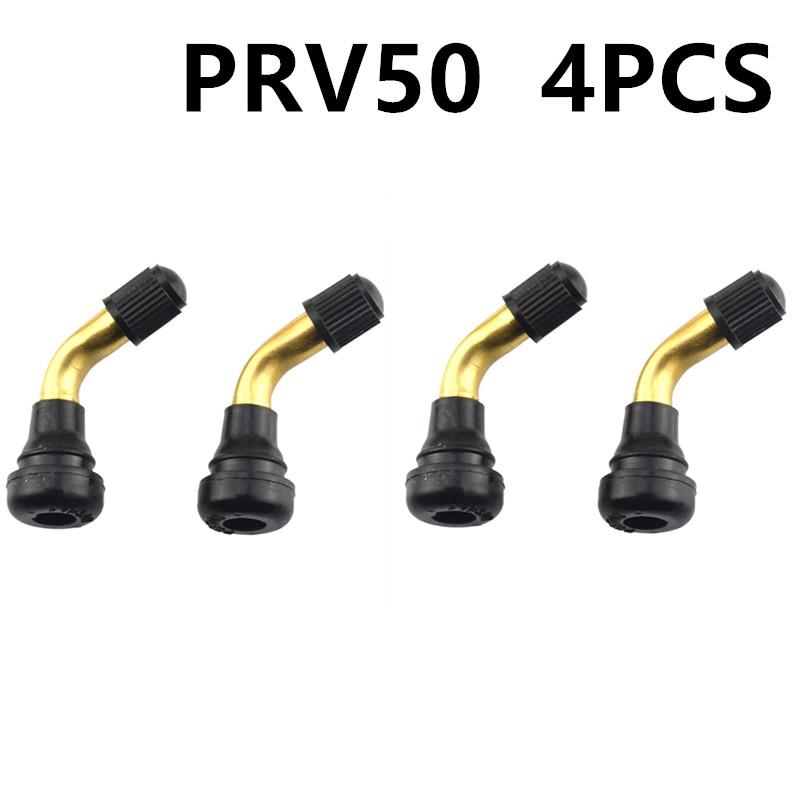 4pcs Rubber Brass Motorcycle Tubeless Tyre Valve Stems PVR70 60 50 Valve Stems Tubeless Tyre For Electric Scooter Bike PVR50 4pcs