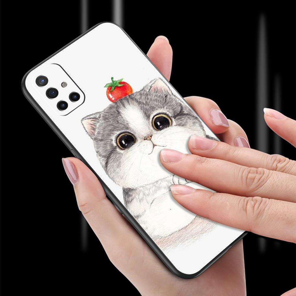Cat Cute Kitten Cartoon Phone Case For OnePlus 10 9 Pro 9T 10R 9R 9RT 8T 8 7 6T 7T Nord 2T CE 2 5G N200 N10 N100 Soft Cover