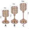 Crystal Holder ,Modern Stand, Wedding Tealight for Party Holiday Desktop Decoration