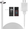 Ultra-thin Ultra-flat Power Extension Cable with App Control 4-Meter Length for Ring Doorbell Charging
