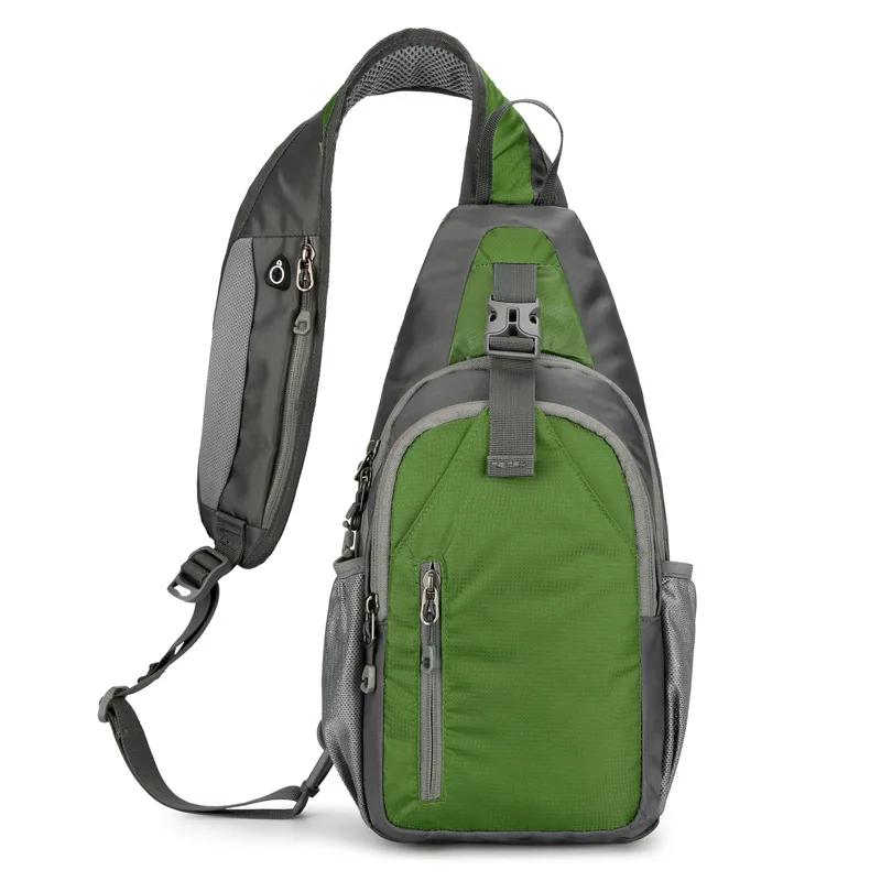 Men'S Leisure Outdoor Hiking Bike Shoulder Bag, Waterproof Sports Crossbody Bag, Travel Backpack, Men'S Chest Bag, Shoulder Bag