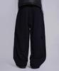 Jeidideuleondeon (U) Black Check Backed Distressed Monster Jogger Black