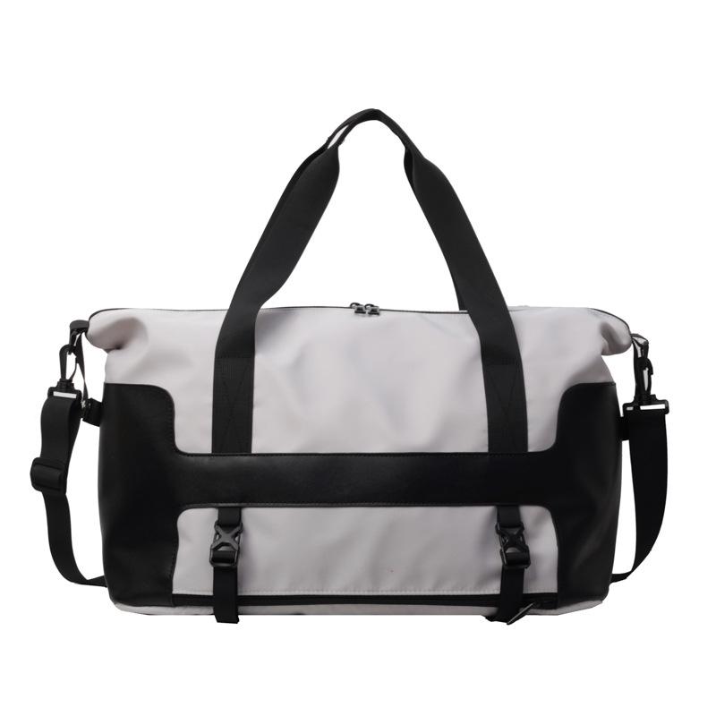 Dry and Wet Separation Trendy and Cool Fitness Bag Short-distance Outing Large Capacity Shoe Storage Handbag Bag Can Be Used To Cover Pull Rod