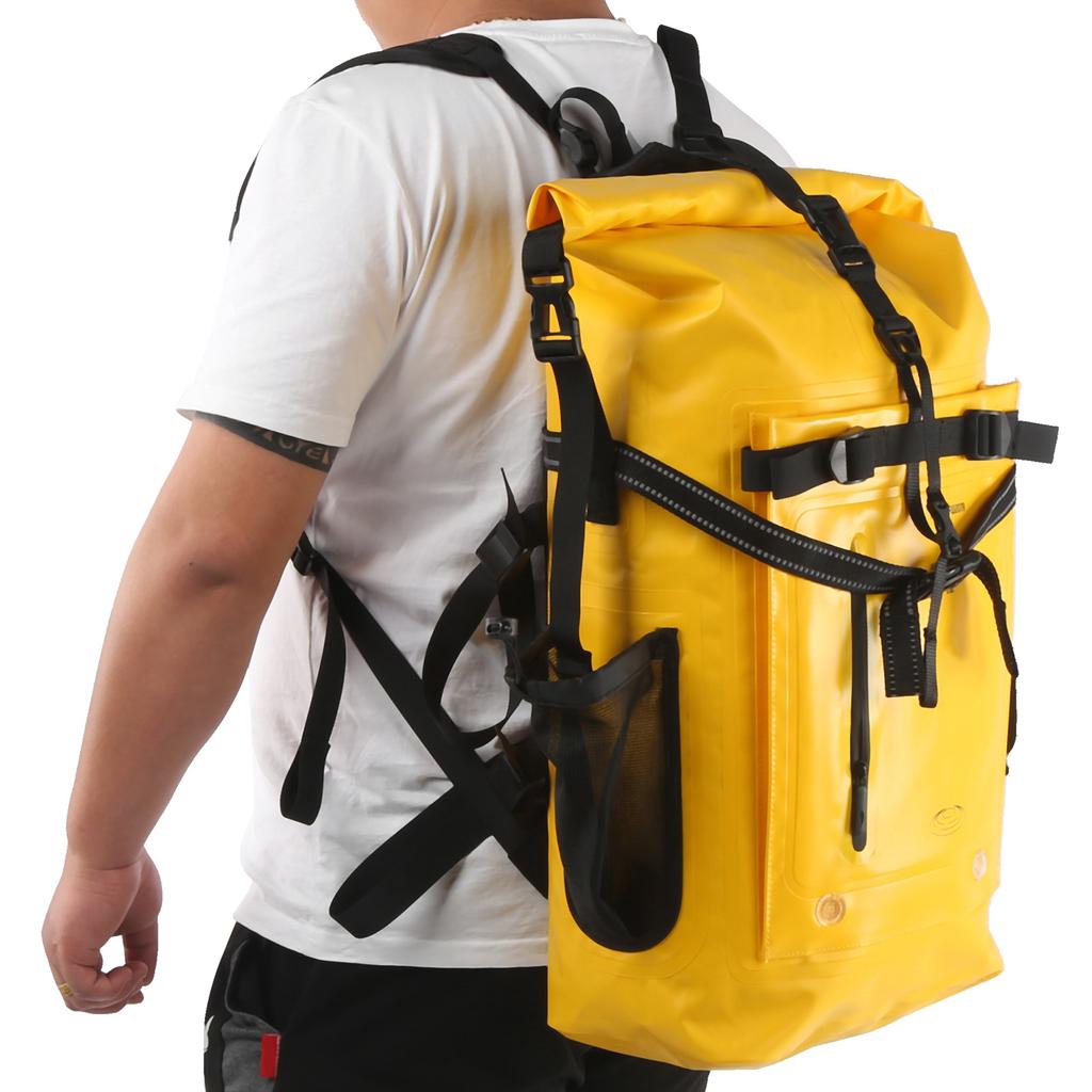 Diving Swimming Backpack Waterproof PVC Outdoor Flippers Storage Bag for Drifting
