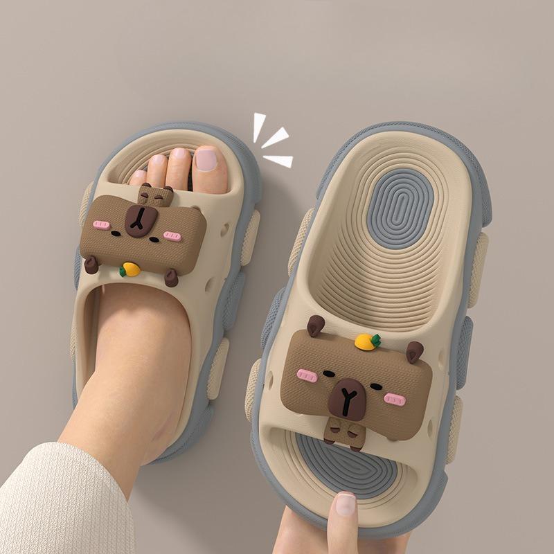 Cartoon-style Anti-slip Slippers for Girls, New Style, Indoor, Boys' Beach Shoes