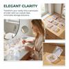 Mini Plastic Rectangular Box Transparent Organizer Dustproof Durable for Nail Art Beads Home Storage Solutions