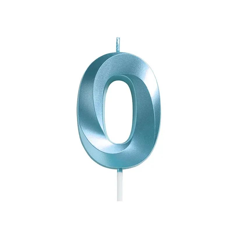 Birthday Wedding Anniversary Dessert Cake Decorating Supplies, 10pcs Birthday Number Candle Party Cake Decorating