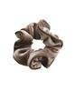 VINGTAINE Simple Faux Hair Scrunchie, Velvet, Piping, Leather, Accessories, Gift, HS-186-MOC