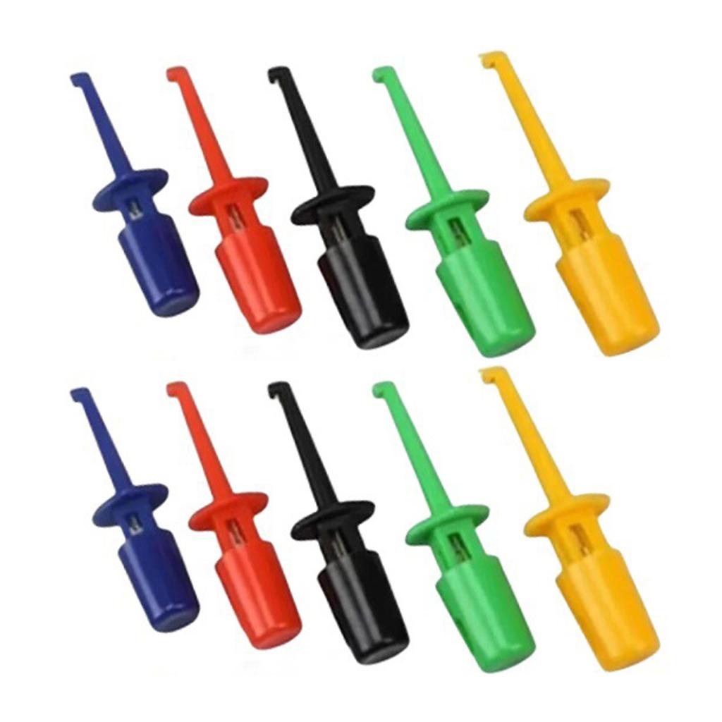 Accuracy Spring Loaded Test Clip Small Circuit Testing Clip Reliable Connectity for Efficient Circuit Diagnosis