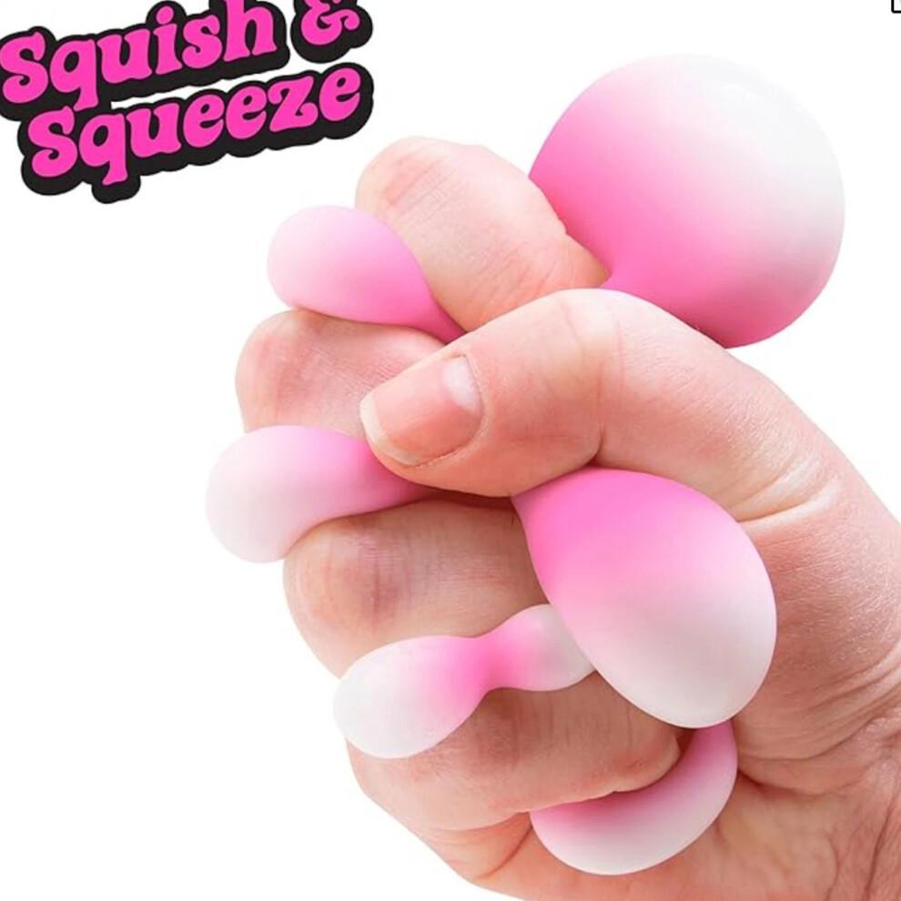 (soft Sunrise) NeeDoh Dippin Dazzler Egg Squishy Toy Squeeze Color Changing Egg Easter Toy