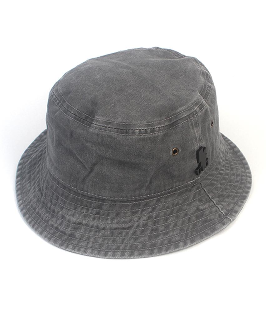 Yunibeosyeolkemiseuteuli Pigment Gray Washing Bucket Hat