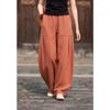 JPNTKY Women's Fashion Casual Solid Color Print Pants & Capris