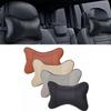 PU Leather Auto Seat Head Neck Rest Cushion Breathable PU Leather Headrest Pillow Pad  Auto Seat