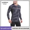 Men's Quick-dry Long Sleeve Sports Shirt for Basketball, Running, and Fitness – Breathable Compression Fabric