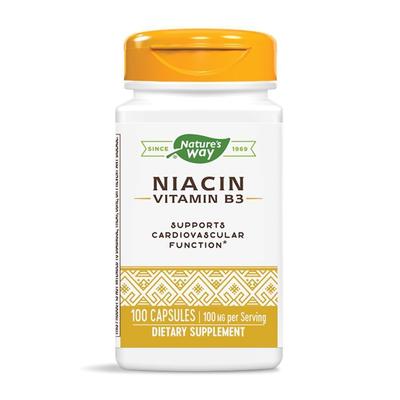 Niacin Vitamin B3 100 Mg, 100 Capsules