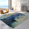 Tappeto Runner Retrò Stiloso Piccolo Fresco Stampa Floreale Camera da Letto Tappetino Comodino Pieghevole Lavabile in Lavatrice Antiscivolo Tappetini per Corridoio Tapis
