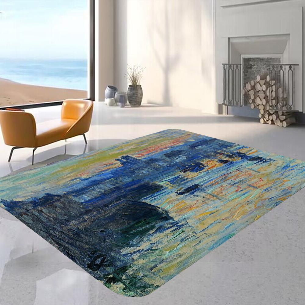 Tappeto Runner Retrò Stiloso Piccolo Fresco Stampa Floreale Camera da Letto Tappetino Comodino Pieghevole Lavabile in Lavatrice Antiscivolo Tappetini per Corridoio Tapis