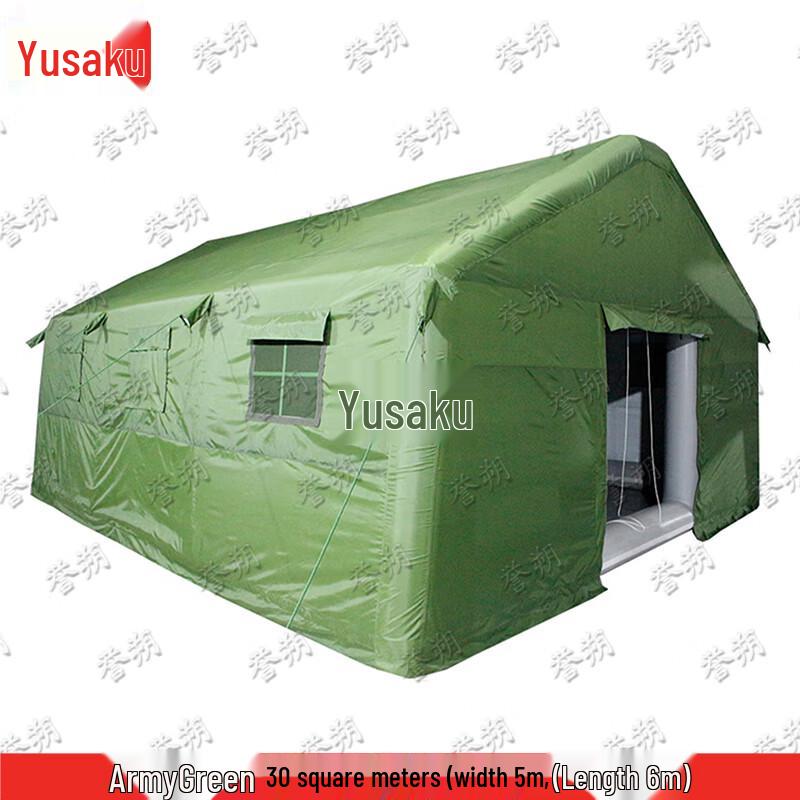 Yushu Outdoor Inflatable Quick Setup Cotton Tent