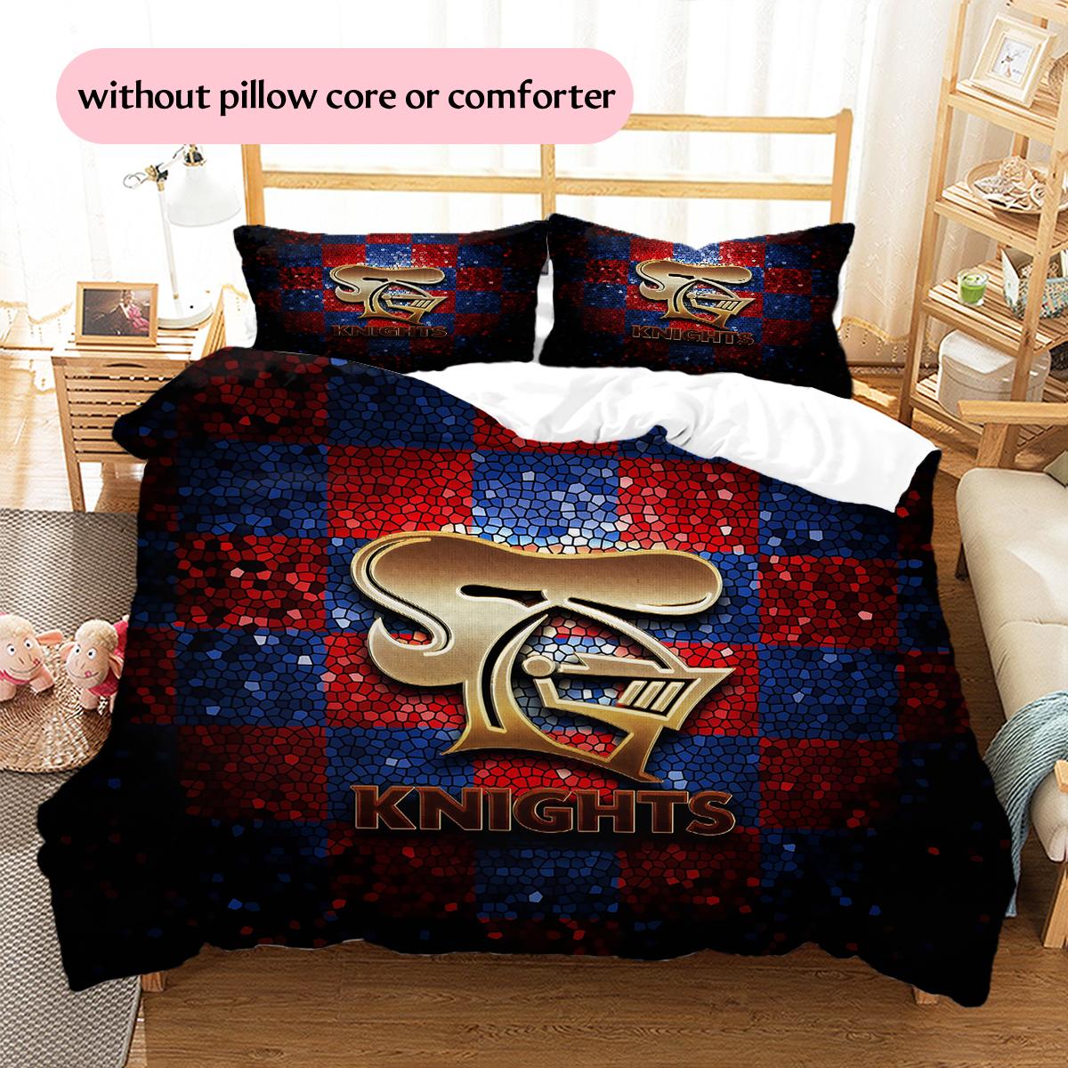 

Newcastle Knights Pattern Bedding Home Decoration Birthday Gift (1 * duvet cover + 2 * pillowcase, without core) 220x240cm