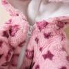 Warm Fleece Dog Hoodie Coat Winter Pet Clothes for Small Dogs French Bulldog Puppy Leopard Print Jacket Cozy Pet Costume Outfit