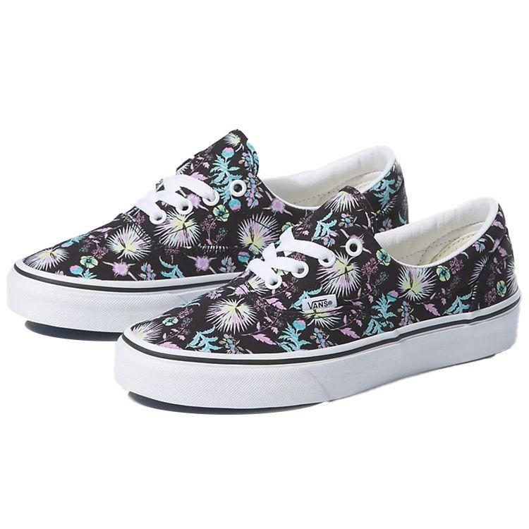 Vans Era Canvas Shock Absorbing Durable Breathable Lightweight Low Top Skate Shoes Gradient Floral Unisex Sneaker VN0A54F13VD