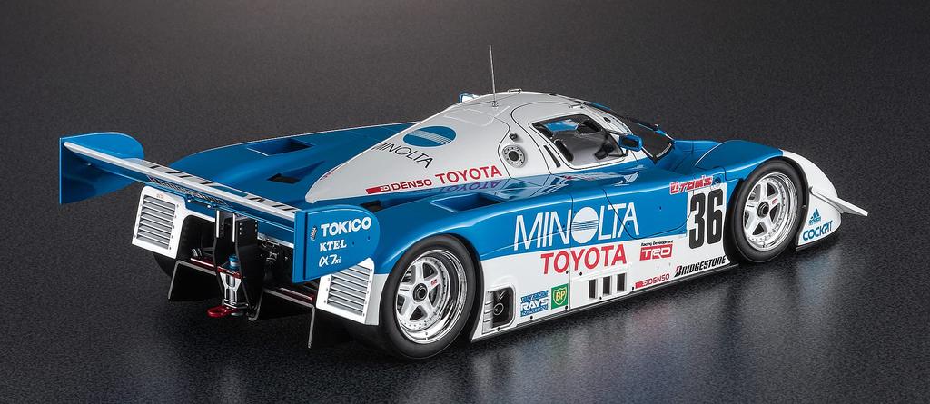 Hasegawa Minolta Toyota Plastic Model HC56 1/24 91C-V