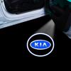 2Pcs Fashion Car Door Emblem Light LED Welcome Lamp Wireless Laser Projector For KIA K5 K9 Sorento Ceed Sportage Carnival Stinger Forte Niro Cadenza