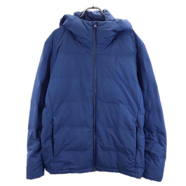 UNIQLO seamless Down jacket M Navy system Men's Used