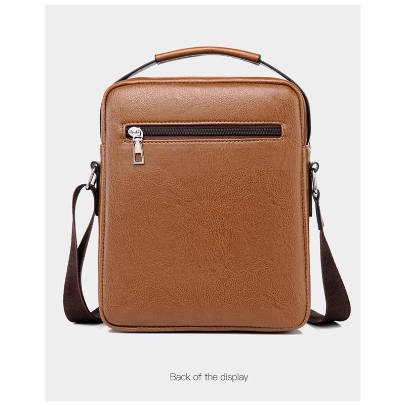 Men's Business Bag One Shoulder Messenger Bag Large Capacity Backpack Men's Messenger Bag Commuter Men's Messenger Shoulder Bag