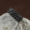 Vintage Black Viking Triangle Ring For Men Women Nordic Stainless Steel Odin Valknut Jewelry Gift
