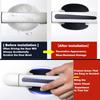 2-14Pcs Carbon Fiber Car Door Handle Bowl Scratch Protective Stickers Car Door Handle Rearview Mirror Protector Auto Accessories