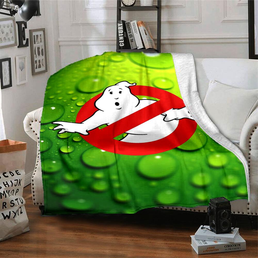 Ghostbusters Blanket Warmthful Decor Perfect for Office Chair Bed Seaside for All Occasions Stylish Decor Gift for Travel Home Birthdays
