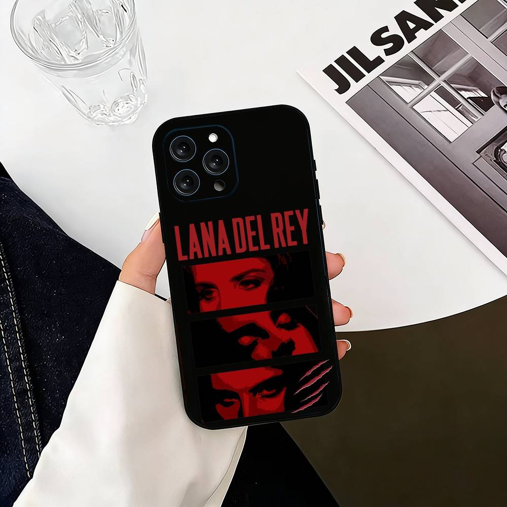 L-Lana Del R-Rey  Phone Case Silicone Soft For IPhone 17 16 15 14 13 12 11 X XR Plus Pro Max Plus iPhone16