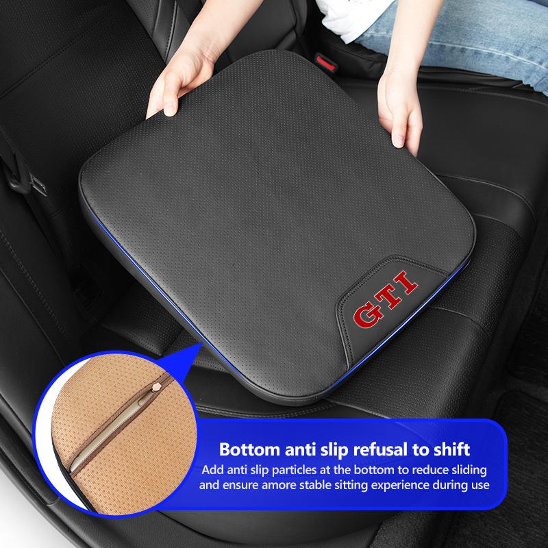 For Volkswagen VW Car Seat Cushion Anti-fouling Leather Special Seat Cover Supplies Golf 4 5 6 7 GTI Tiguan Passat B5 B6 B7 CC zr0