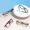 Ultralight TR90 Kids Boys Rectangular Full Rim Flexible Prescription Glasses Girls Plastic Square Children Optical Glasses