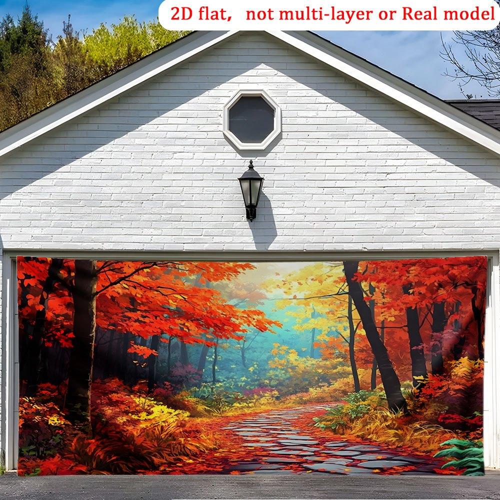 2D Plane 1 Item of Autumn Forest Party Supplies Photo Booth Poster Birthday and Anniversary Party