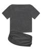 MUCENT Rebar Shirring Slit Off-Shoulder Short Sleeve Tee (3 Colors)