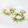 Cute Easter Bunny Wreath Exquisite Rabbit Hole Garland Ornament Home Decoration Artificial Easter Eggs Ornament Garland