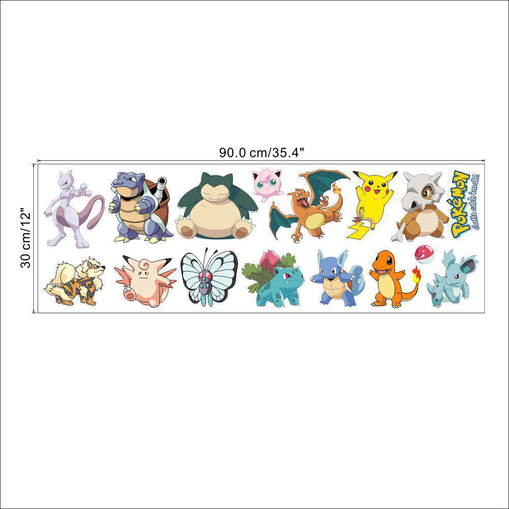 

Cross-Border Cartoon Anime Beast Wall Stickers for Kids Rooms & Classrooms - ZY1493