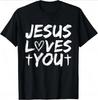 I Love Jesus T Shirt For Unisex Short Sleeved God Cross Religion Tshirt Church Christian Tshirt Fashion Street Tee Top Gift