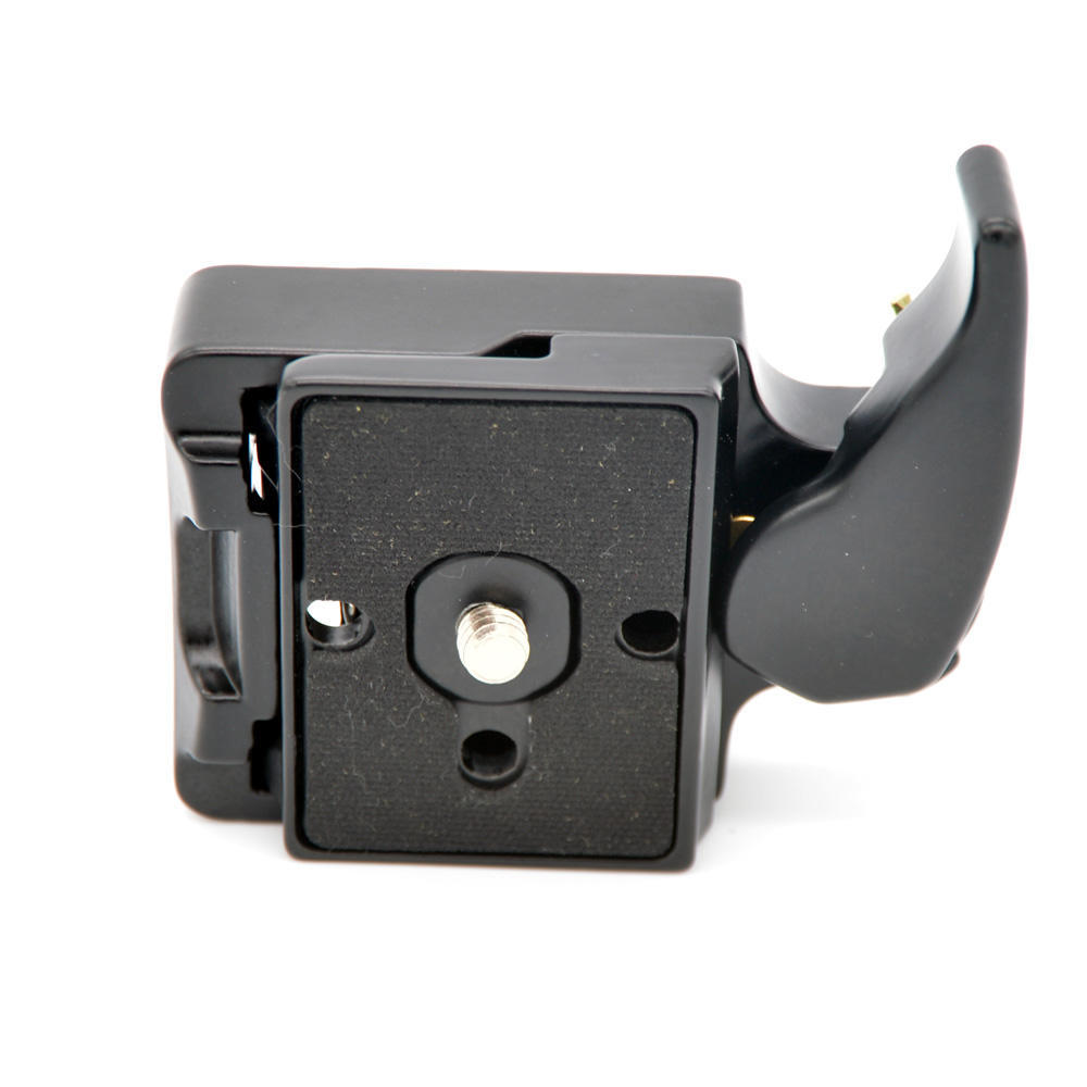 Camera 323 Quick Release Clamp Adapter + Quick Release Plate Compatible for Manfrotto 200PL 14 Compat Plate
