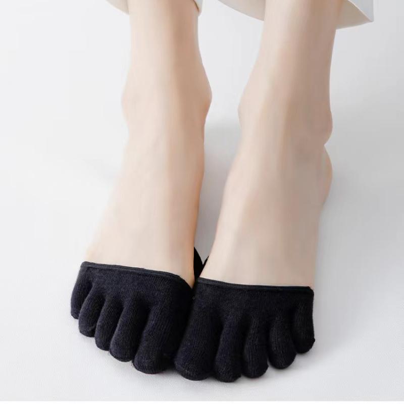 1Pair Women Toe Separator Forefoot Insole Shoes Pads High Heel Soft Insole Anti-Slip Pain Relief Foot Protection Care Liners New