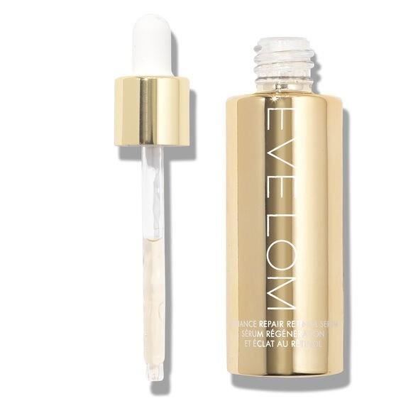 Eve Lom Radiante Repair Serum Retinolowe, naprawiające blask Serum o wysokim stężeniu, które łączy kapsułkowany retinol i