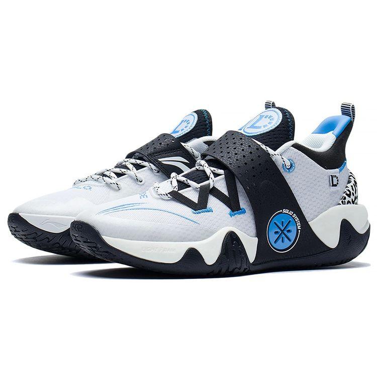 Li-Ning Холодная кровь амортизирующие нескользящие прочные низкие баскетбольные кроссовки — фото 3