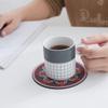 Large 3D Ethnic Style Silicone Heat-Resistant Placemat & Coaster Set