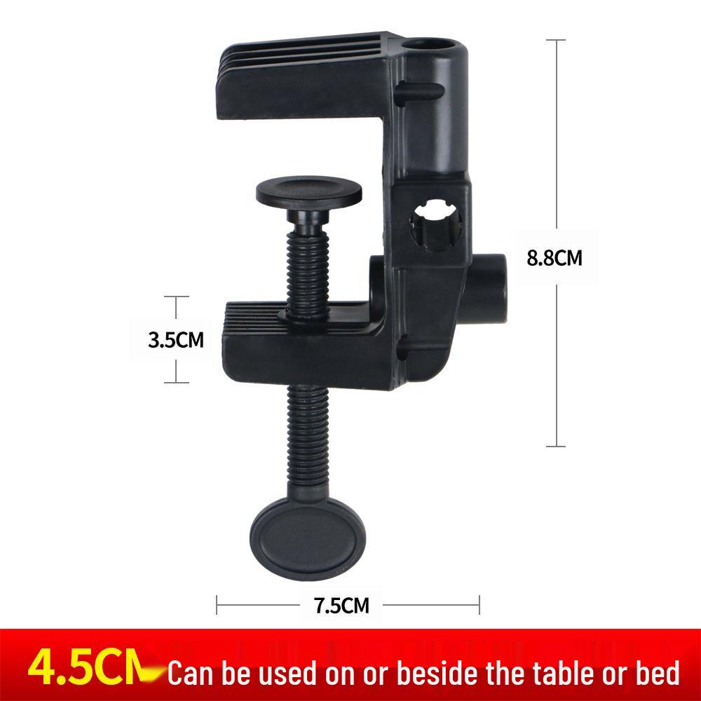 Adjustable Bedside Phone Holder and C-Clamp for Tablets and Live Streaming