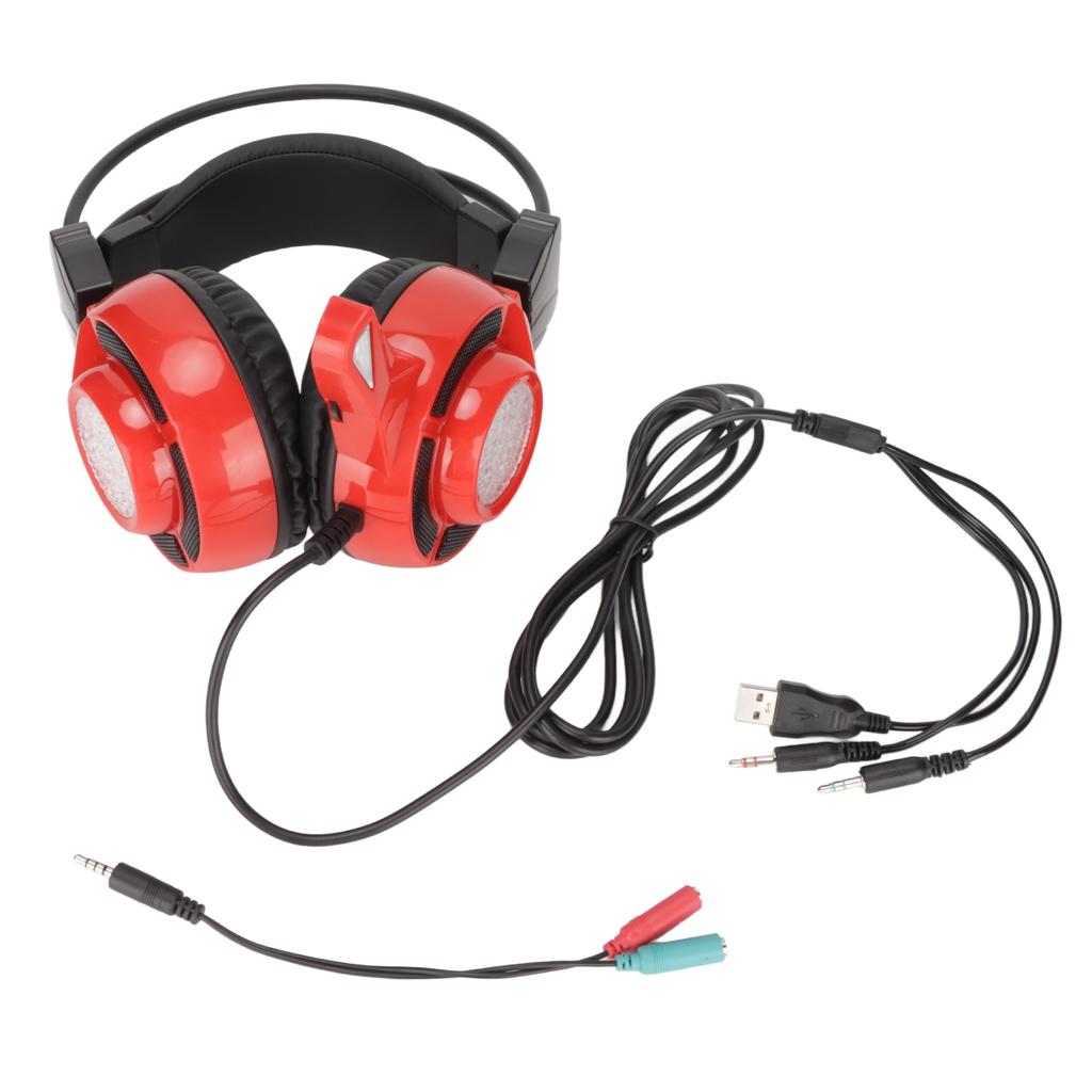 H8 Gaming Headset 7.1 Virtual Surround Stereo Noise Reduction E Sports Headset for PS4