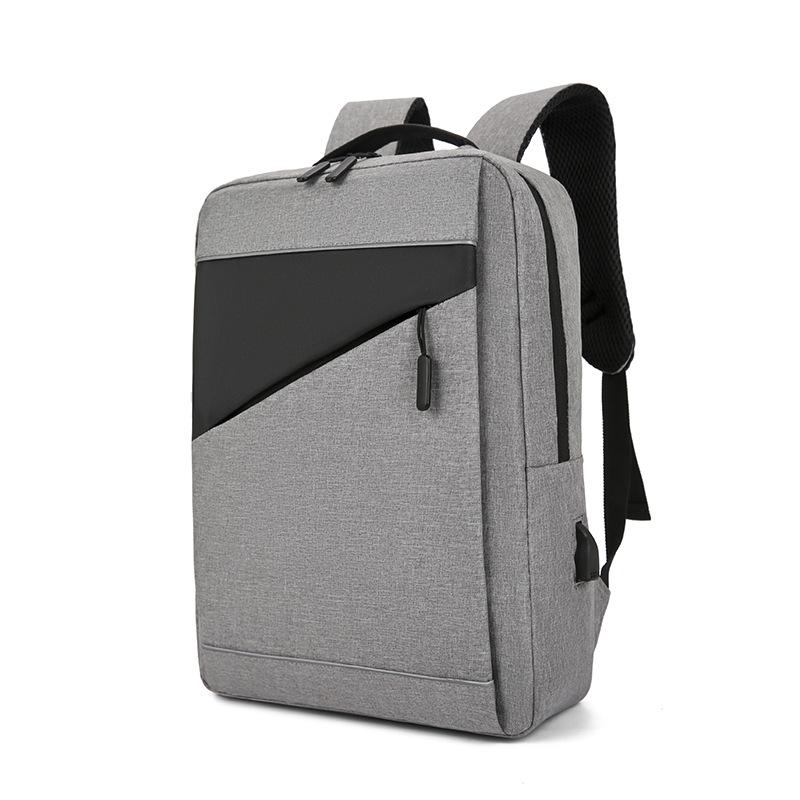 Backpack Men's Fashion Large Capacity School Bag Male High School Student Business Multifunctional USB Charging Computer Bag Backpack